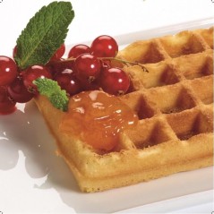 Fritel Family CW 2438 Waffle Iron - Premium Metallic Anthracite for Perfectly Crispy Waffles!
